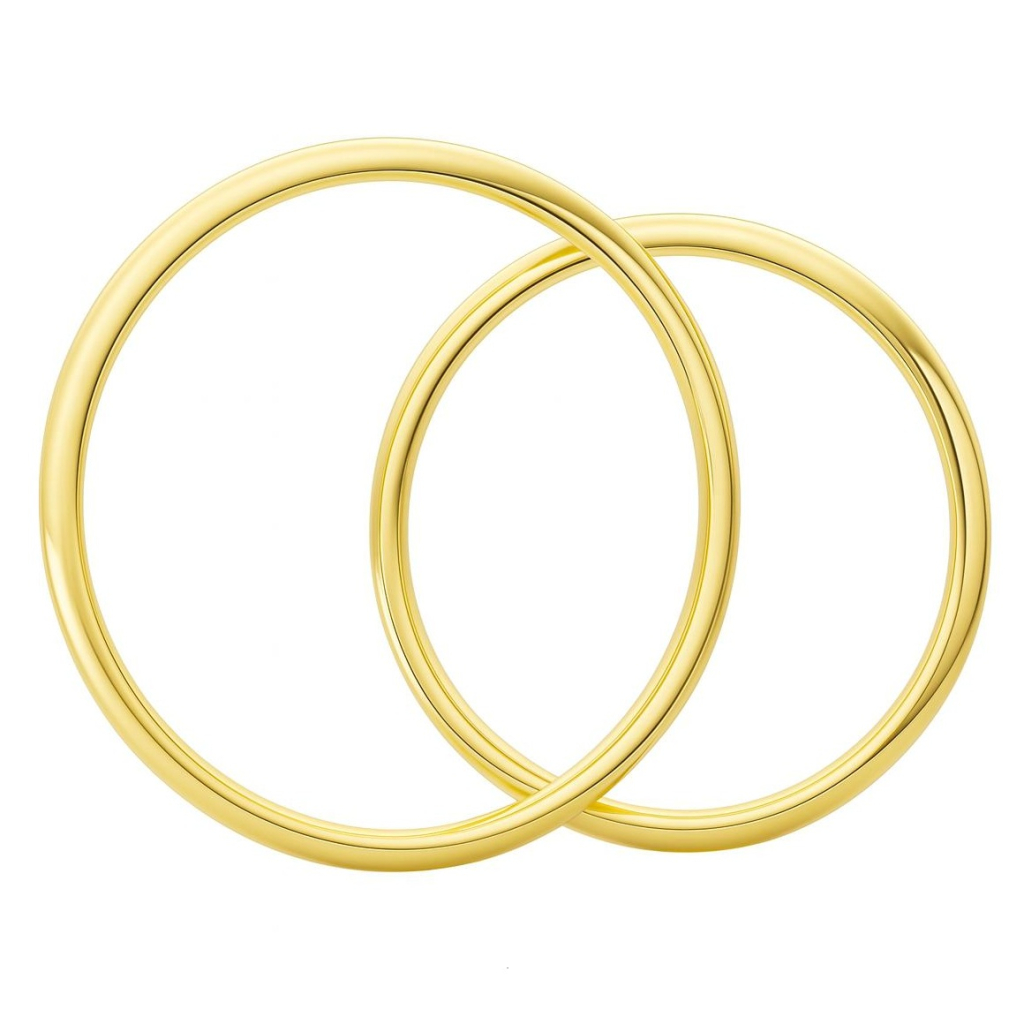 Ehering 585 Gelbgold schlichtes massives Trauring